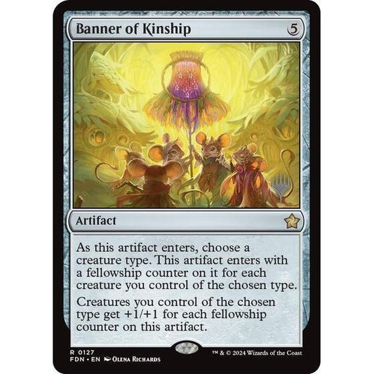 Image for Banner of Kinship (127) (PPDFT) - Magic: The Gathering
