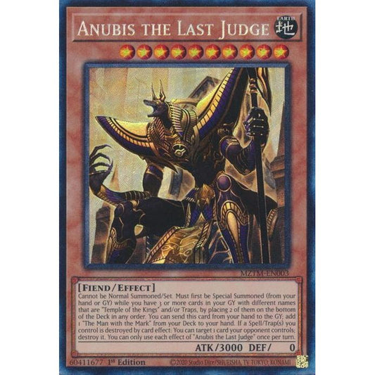 Image for Anubis the Last Judge (CR) (MZTM-EN003) (MZTM) - YuGiOh