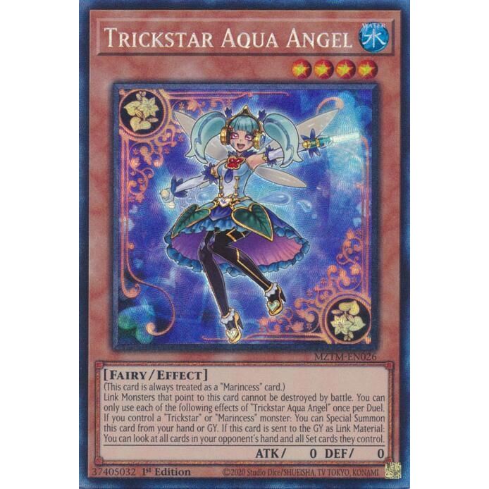 Image for Trickstar Aqua Angel (CR) (MZTM-EN026) (MZTM) - YuGiOh