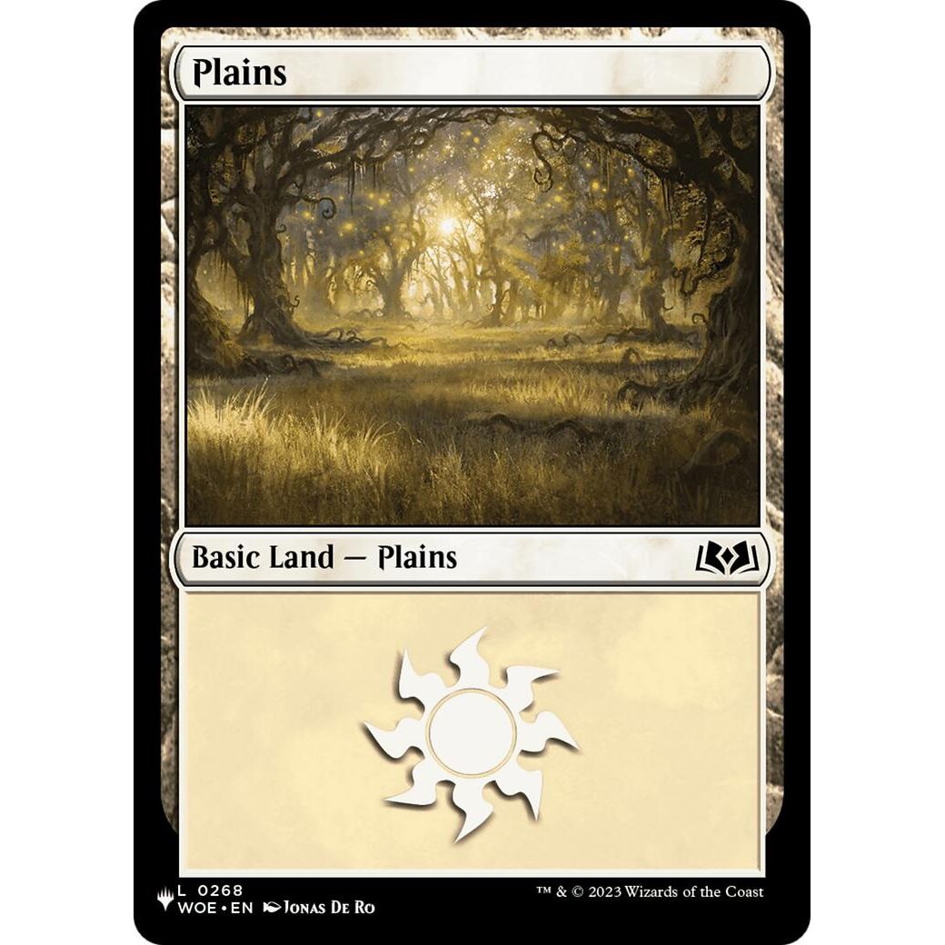 Image for Plains (0268) (WOE) (0268) (LIST) - Magic: The Gathering