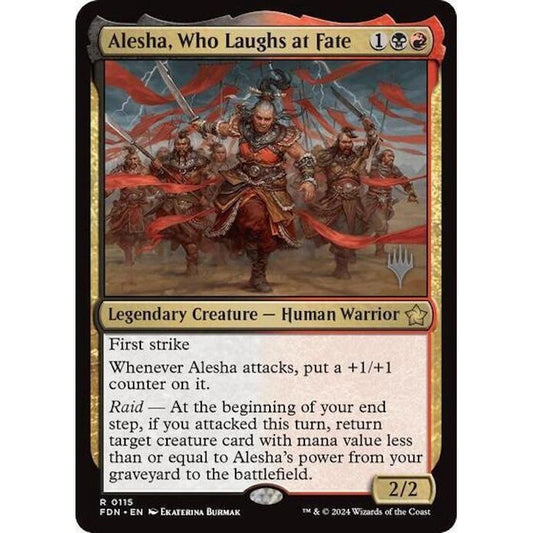 Image for Alesha, Who Laughs at Fate (115) (PPDFT) - Magic: The Gathering