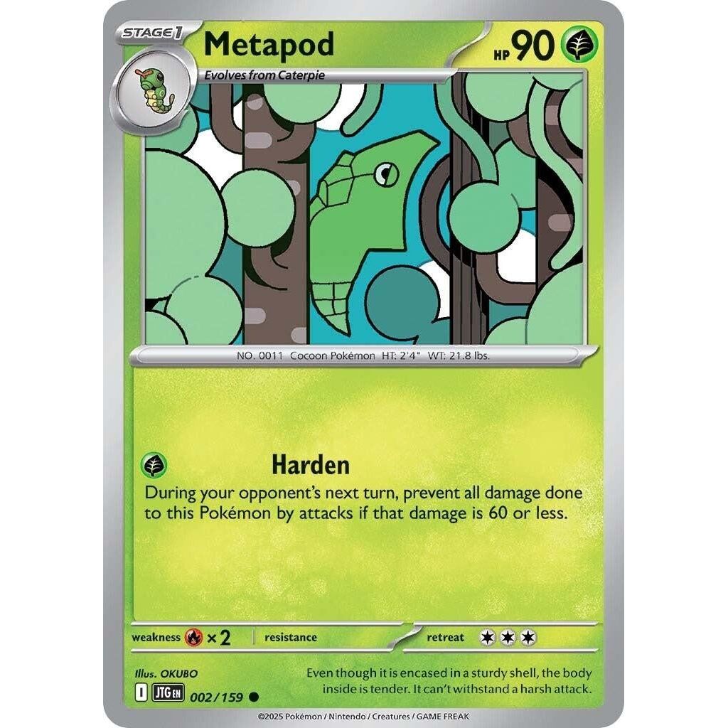 Image for Metapod (002/159) (JTG) - Pokemon
