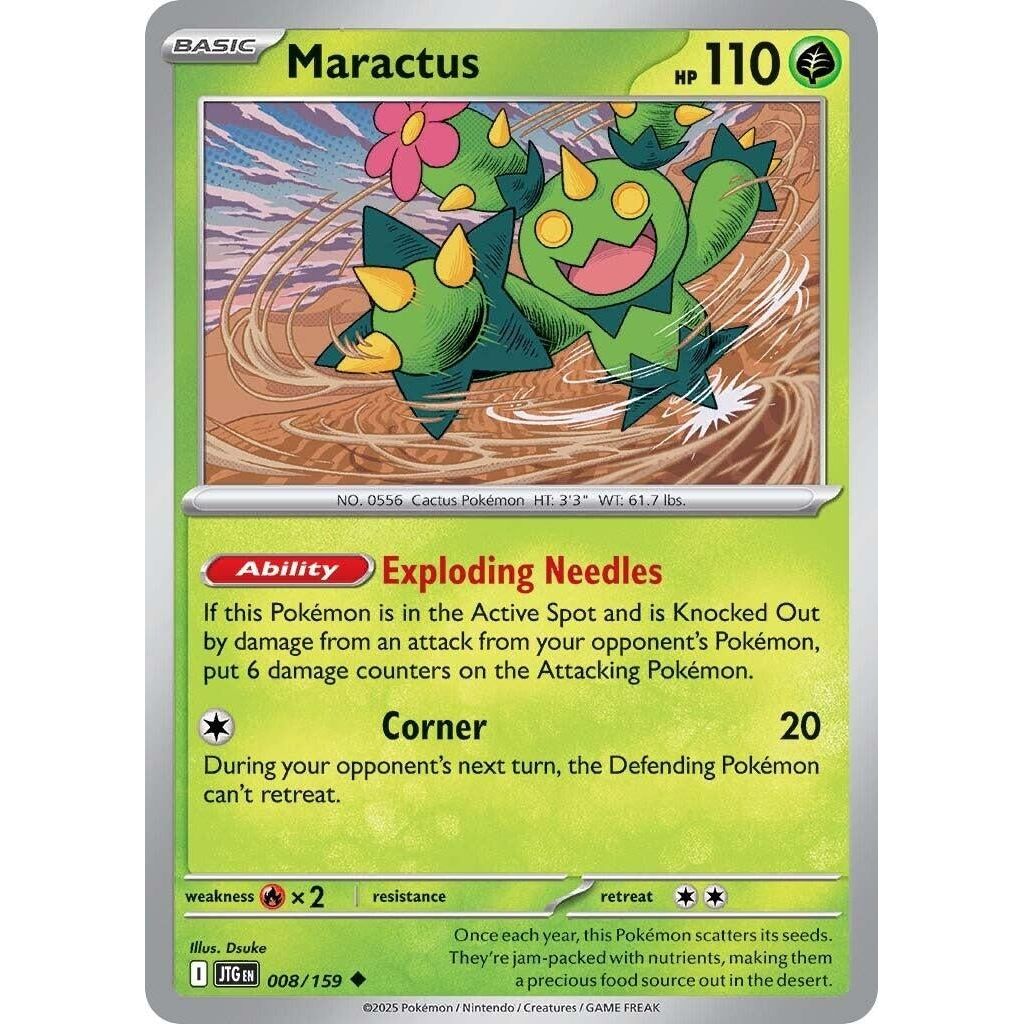 Image for Maractus (008/159) (JTG) - Pokemon