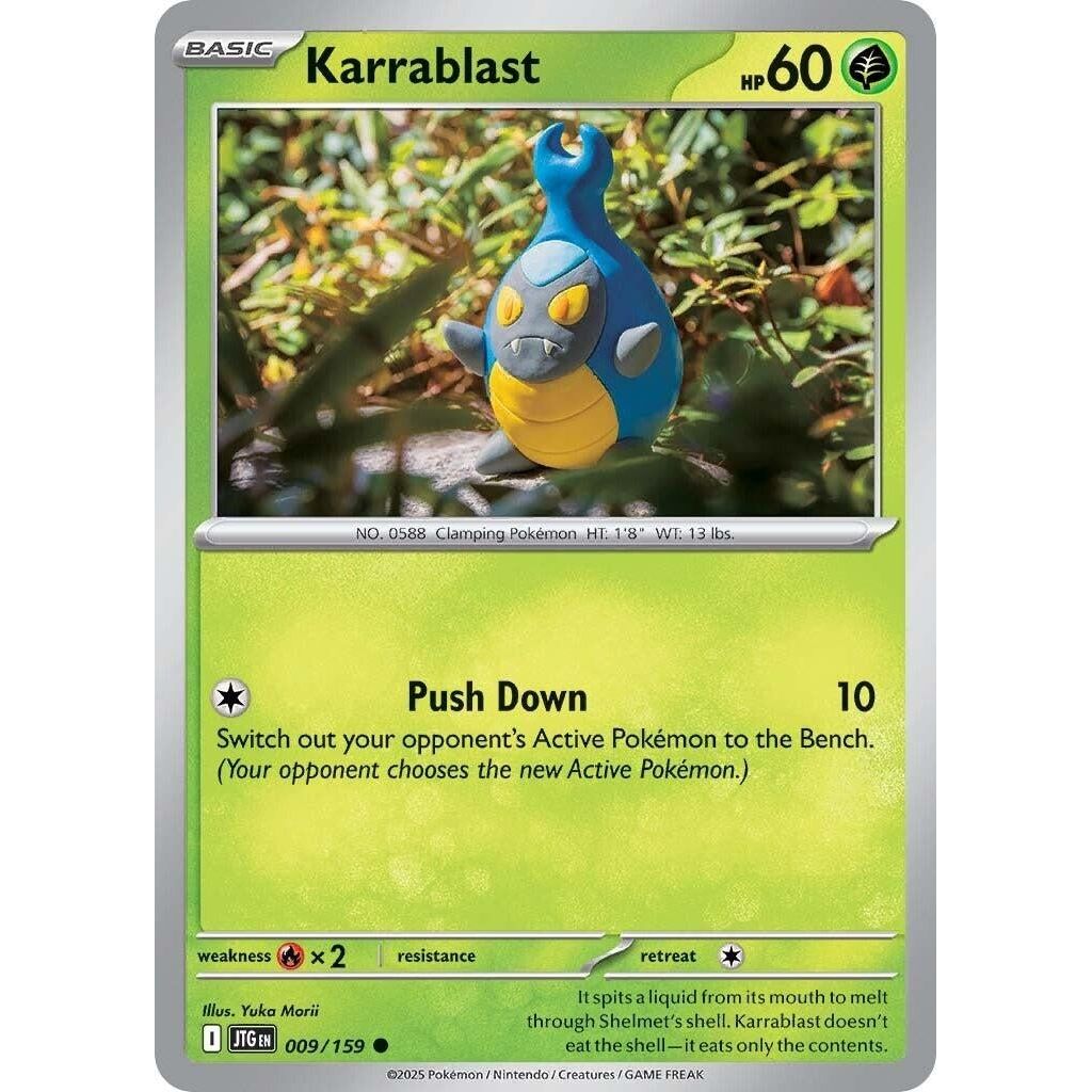 Image for Karrablast (009/159) (JTG) - Pokemon