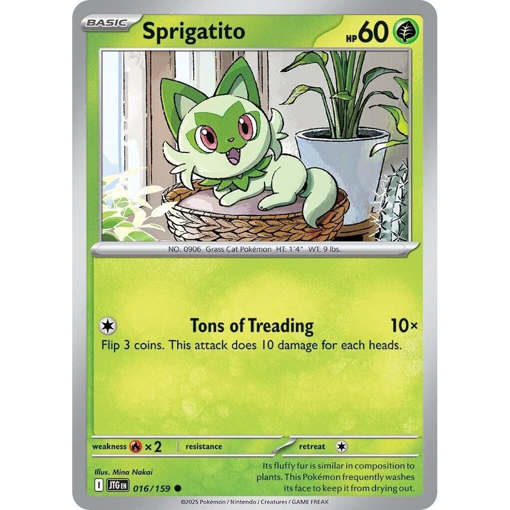 Image for Sprigatito (016/159) (JTG) - Pokemon