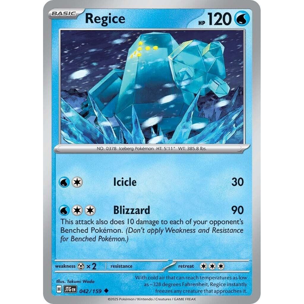 Image for Regice (042/159) (JTG) - Pokemon