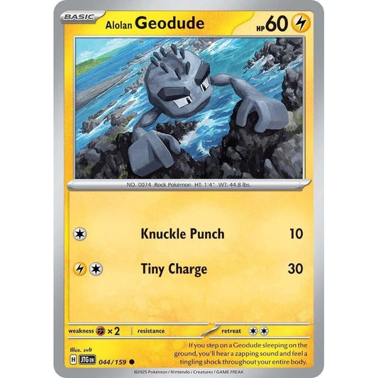 Image for Alolan Geodude (044/159) (JTG) - Pokemon