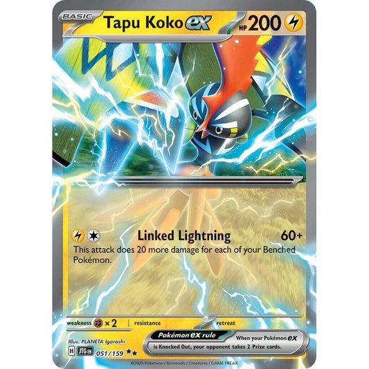 Image for Tapu Koko ex (051/159) (JTG) - Pokemon