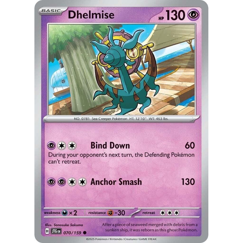 Image for Dhelmise (070/159) (JTG) - Pokemon