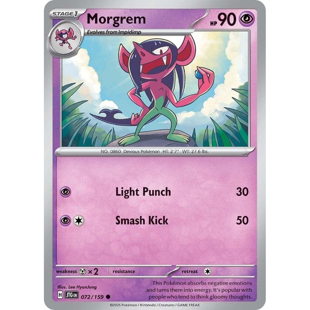 Image for Morgrem (072/159) (JTG) - Pokemon
