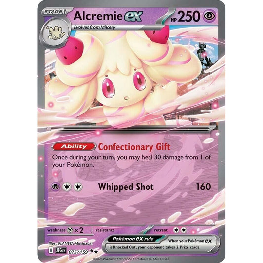 Image for Alcremie ex (075/159) (JTG) - Pokemon
