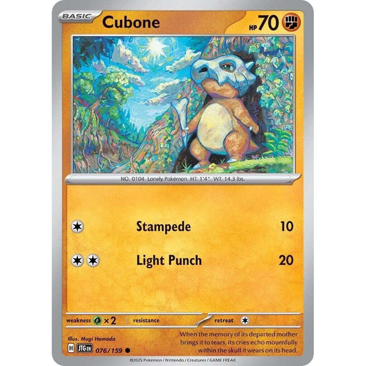 Image for Cubone (076/159) (JTG) - Pokemon