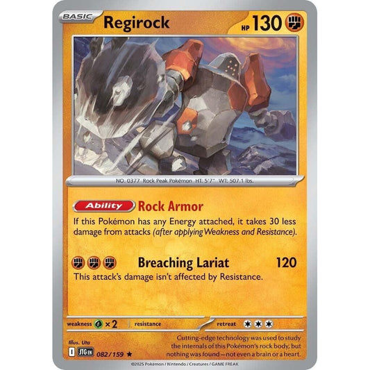 Image for Regirock (082/159) (JTG) - Pokemon