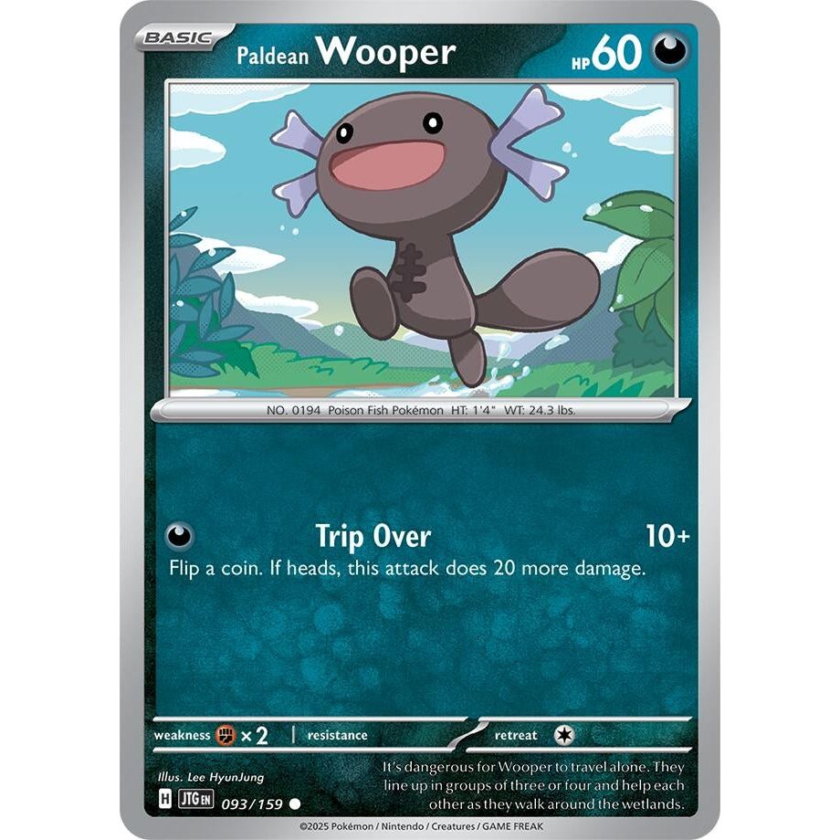 Image for Paldean Wooper (093/159) (JTG) - Pokemon