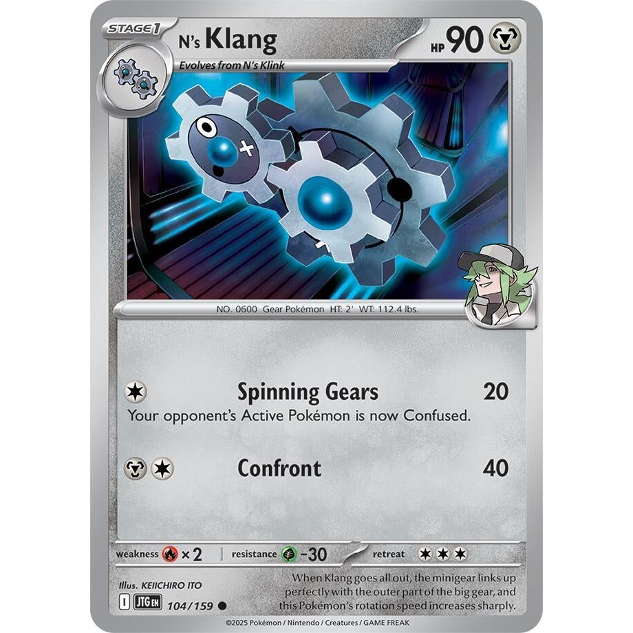 Image for N's Klang (104/159) (JTG) - Pokemon