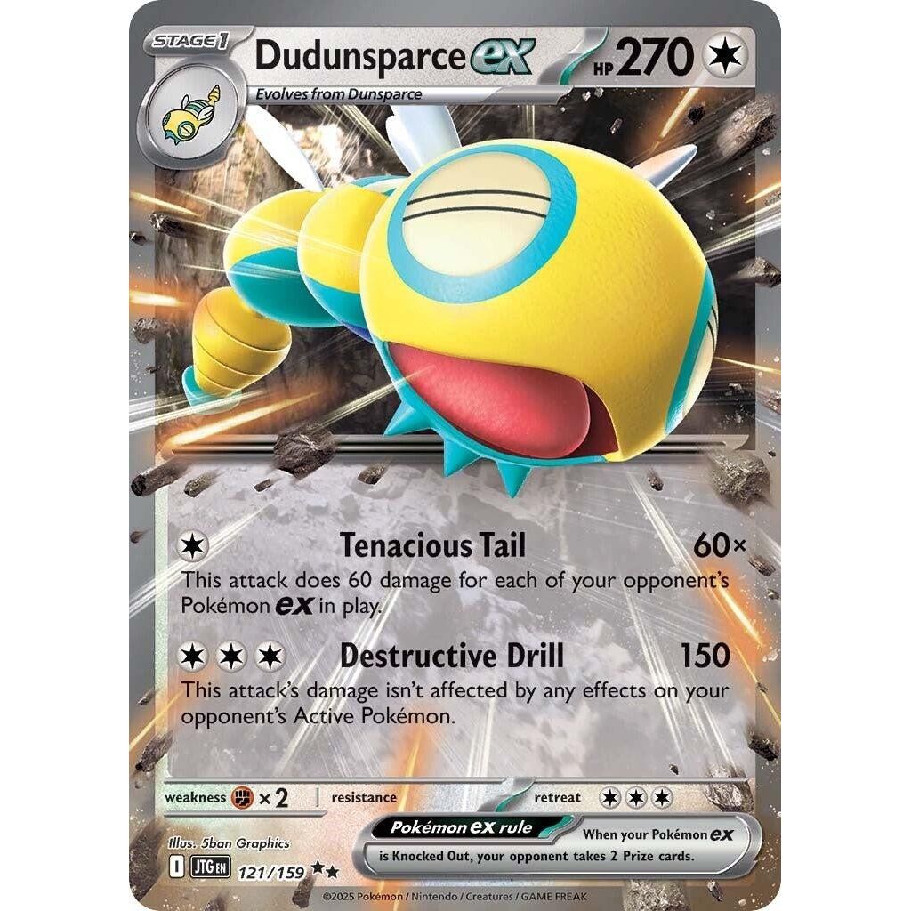 Image for Dudunsparce ex (121/159) (JTG) - Pokemon