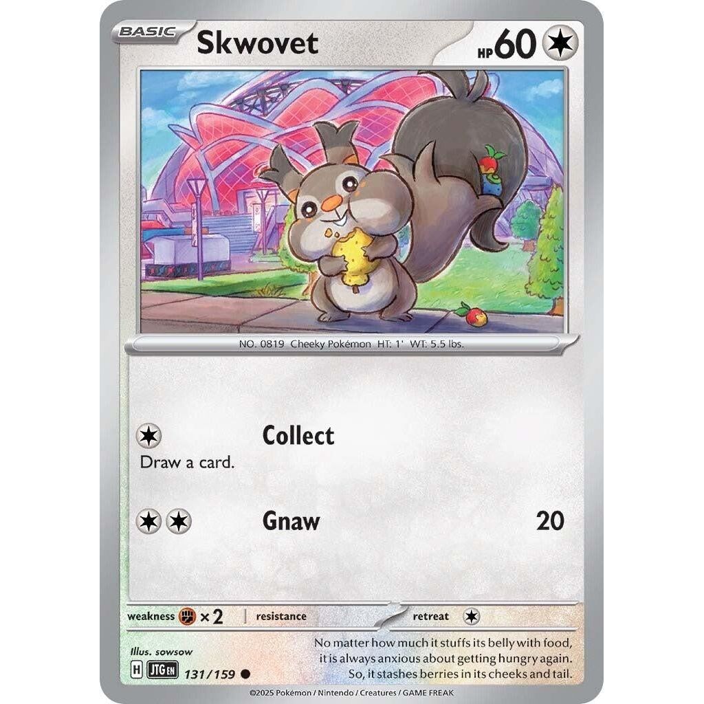 Image for Skwovet (131/159) (JTG) - Pokemon
