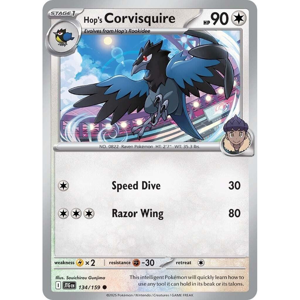 Image for Hop's Corvisquire (134/159) (JTG) - Pokemon