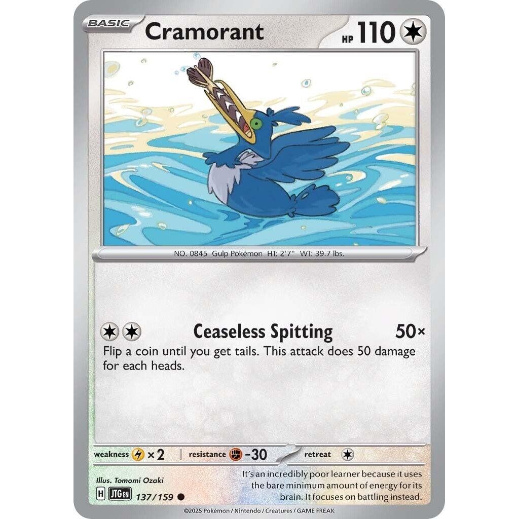 Image for Cramorant (137/159) (JTG) - Pokemon