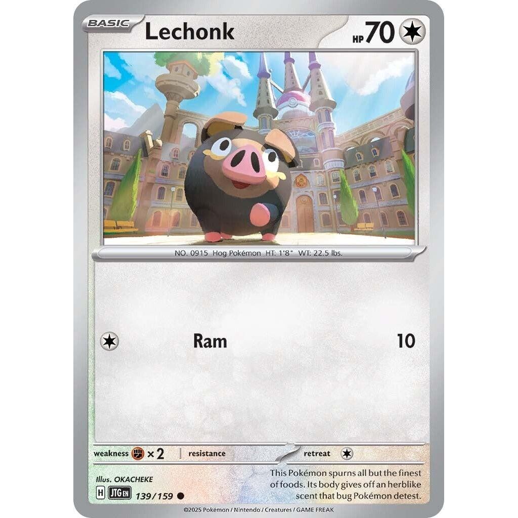 Image for Lechonk (139/159) (JTG) - Pokemon
