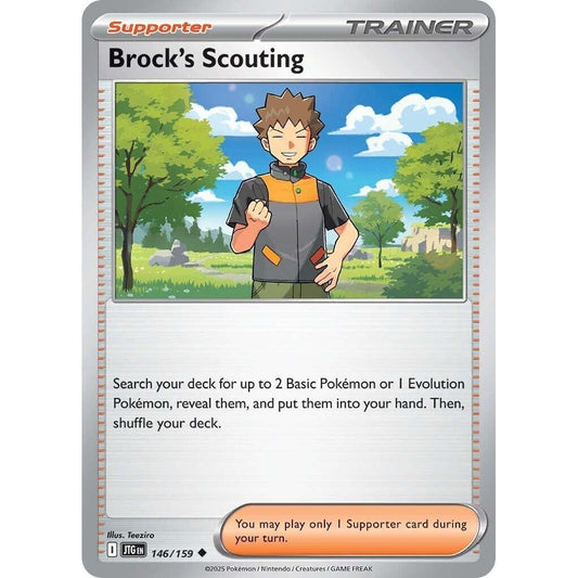 Image for Brock's Scouting (146/159) (JTG) - Pokemon