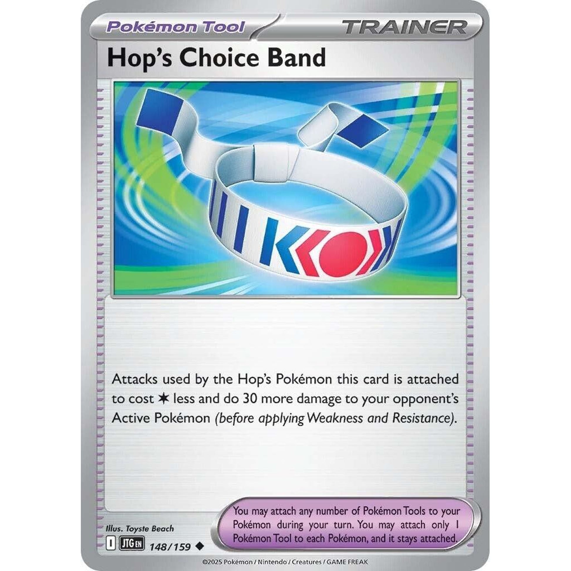Image for Hop's Choice Band (148/159) (JTG) - Pokemon