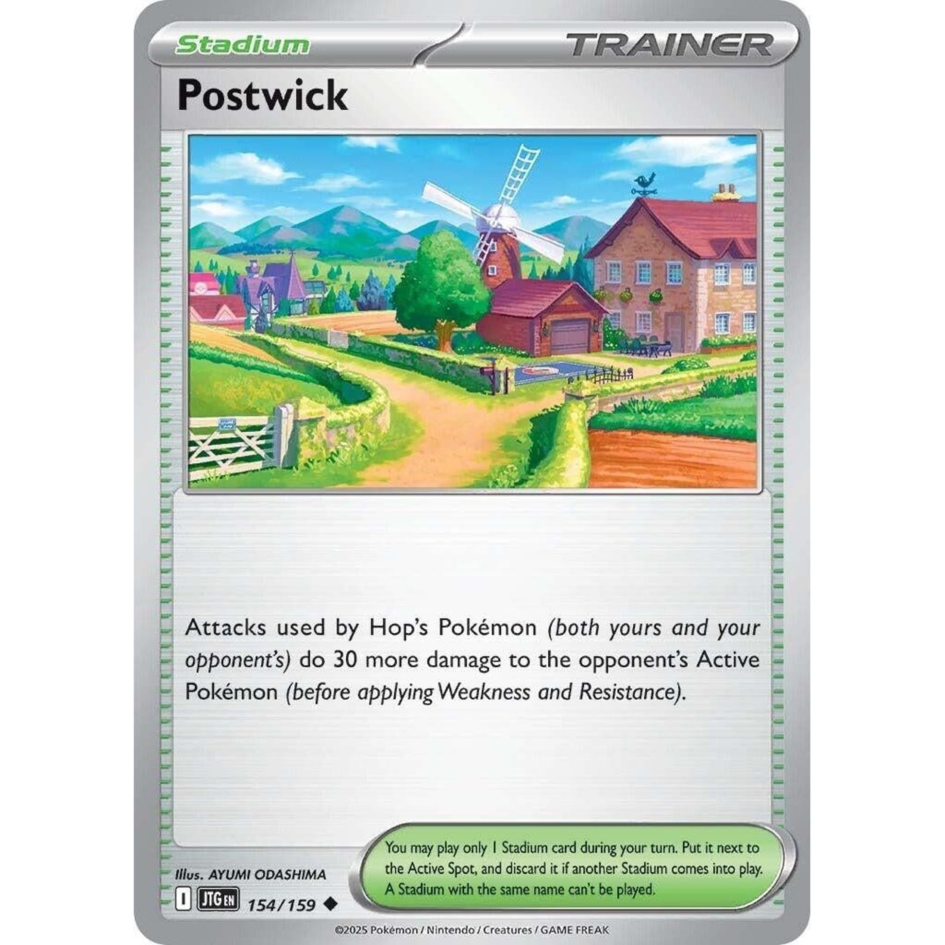 Image for Postwick (154/159) (JTG) - Pokemon