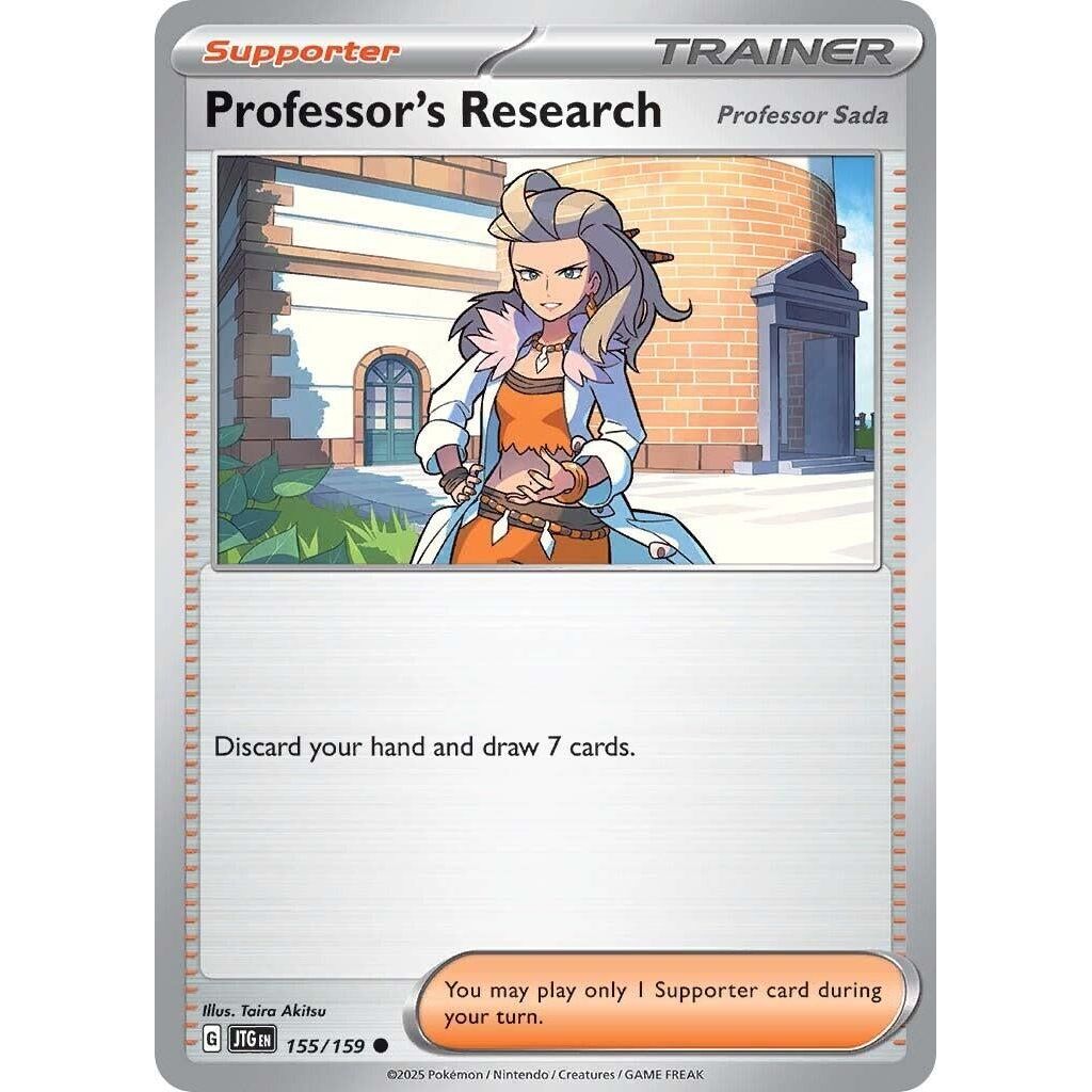 Image for Professor's Research (155/159) (JTG) - Pokemon
