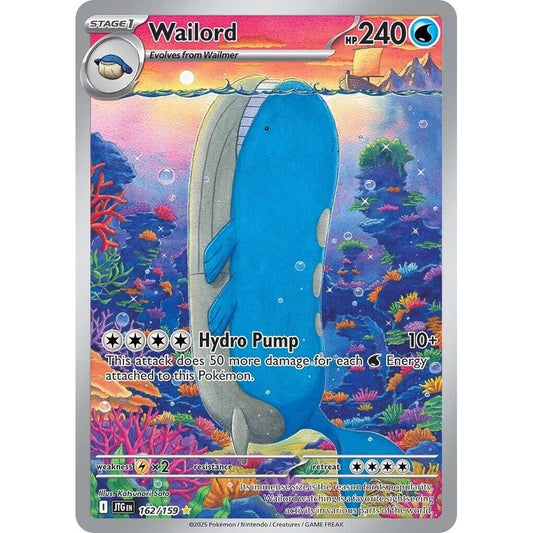 Image for Wailord (162/159) (JTG) - Pokemon