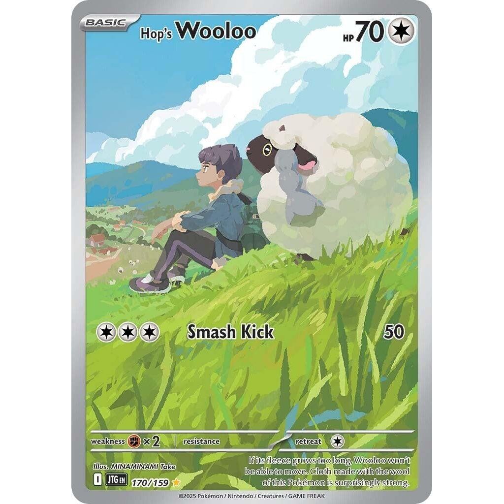 Image for Hop's Wooloo (170/159) (JTG) - Pokemon