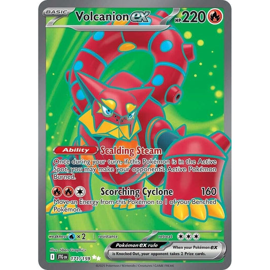 Image for Volcanion ex (171/159) (JTG) - Pokemon