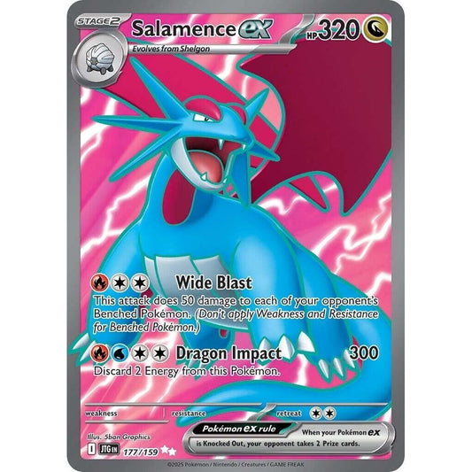 Image for Salamence ex (177/159) (JTG) - Pokemon