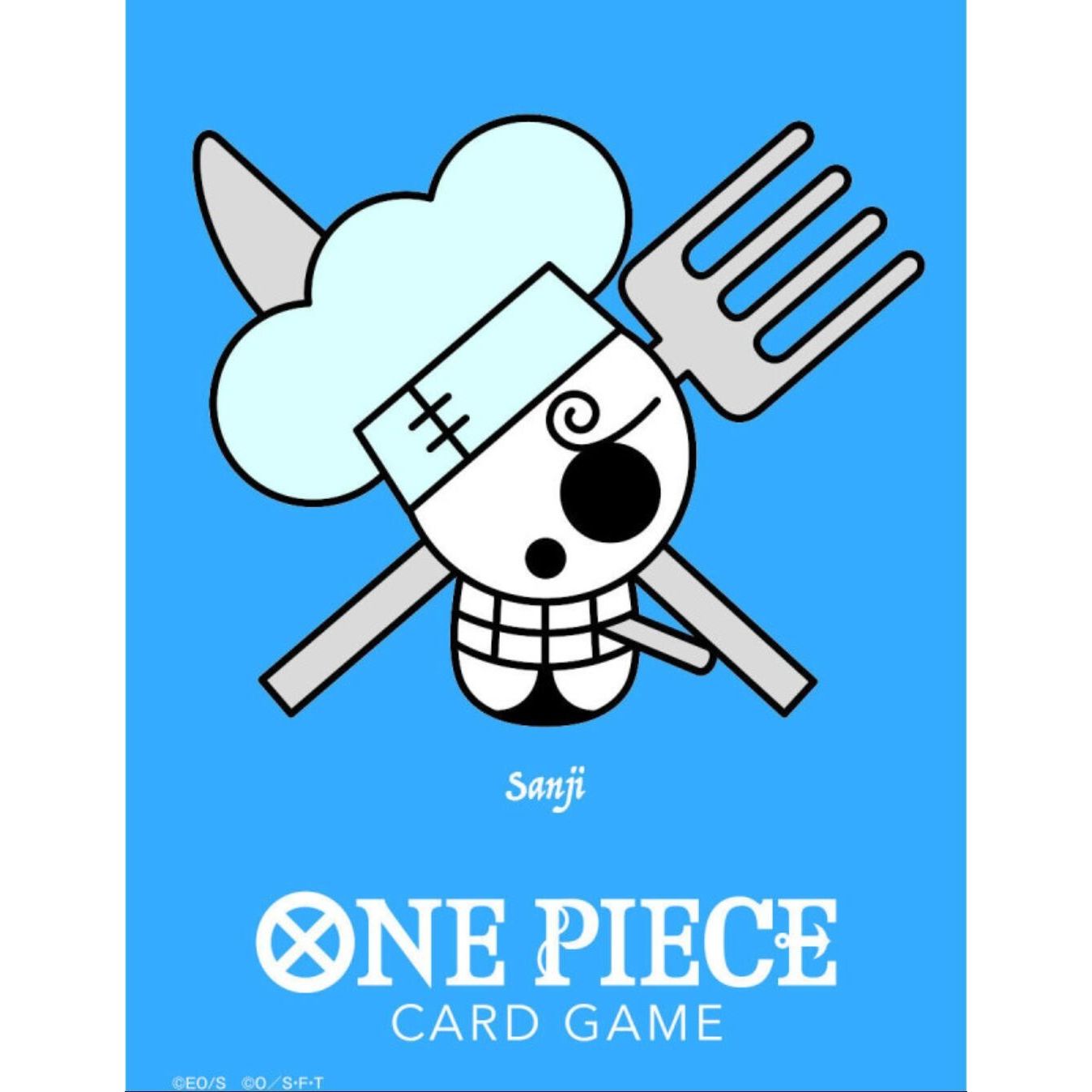 Image for One Piece Card Game Official Sleeves - Premium Sanji (10-Pack) - Card Sleeves