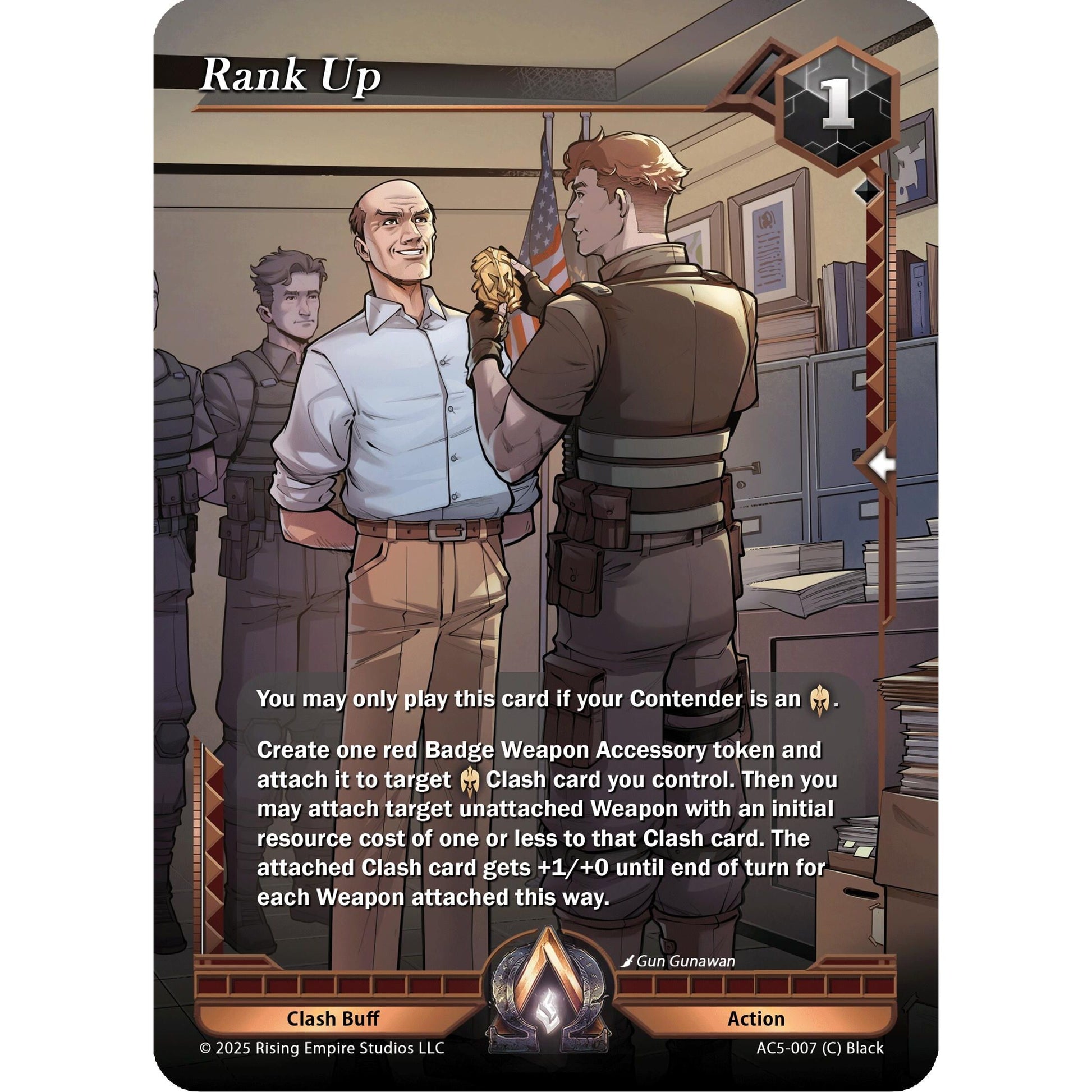 Image for Rank Up (AC5-007) (AC5) - Alpha Clash
