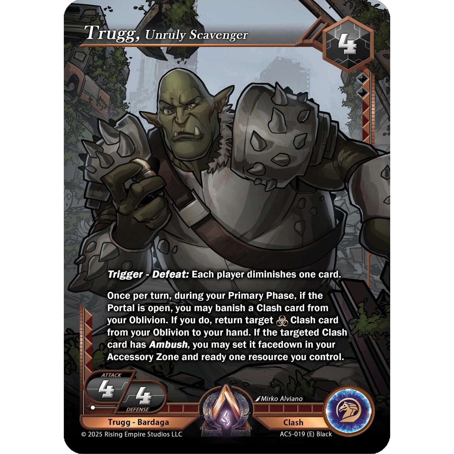Image for Trugg, Unruly Scavenger (AC5-019) (AC5) - Alpha Clash