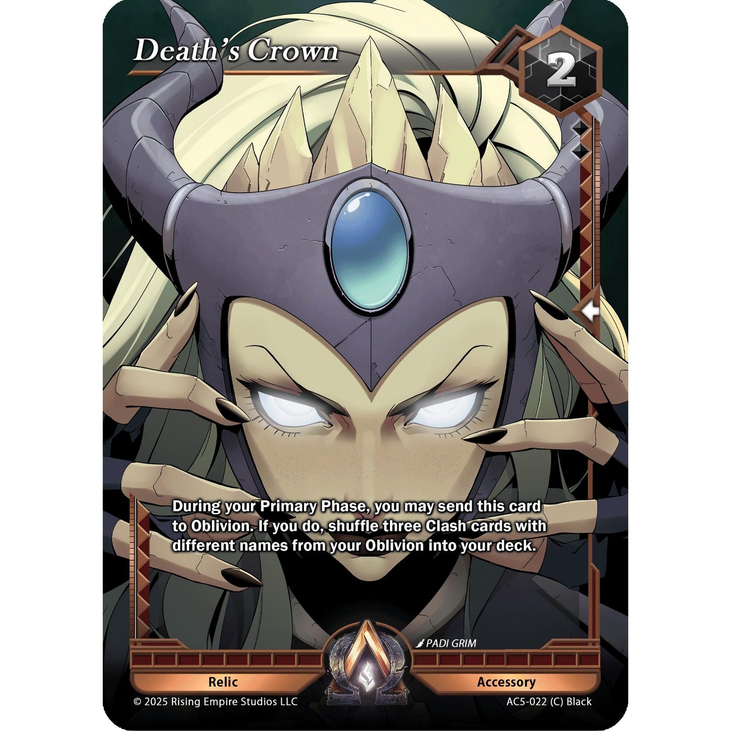 Image for Death's Crown (AC5-022) (AC5) - Alpha Clash