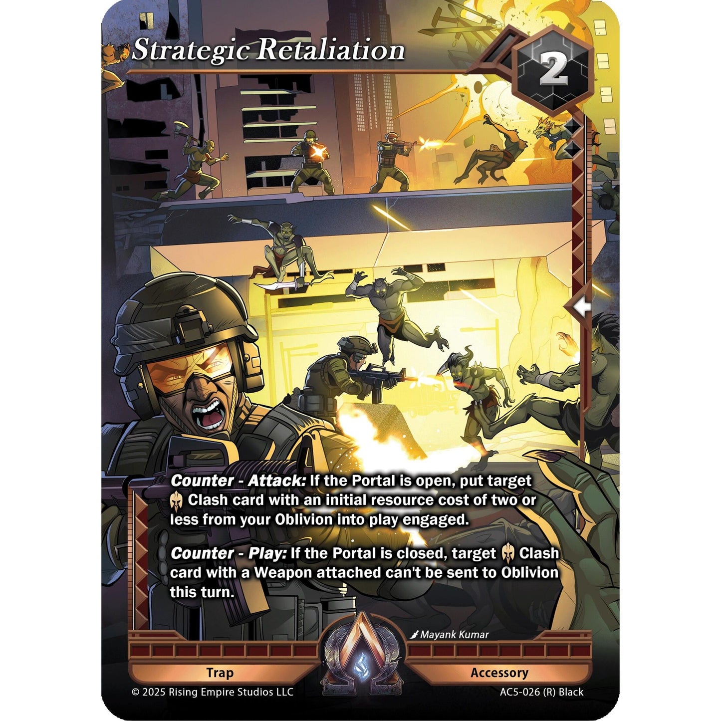 Image for Strategic Retaliation (AC5-026) (AC5) - Alpha Clash
