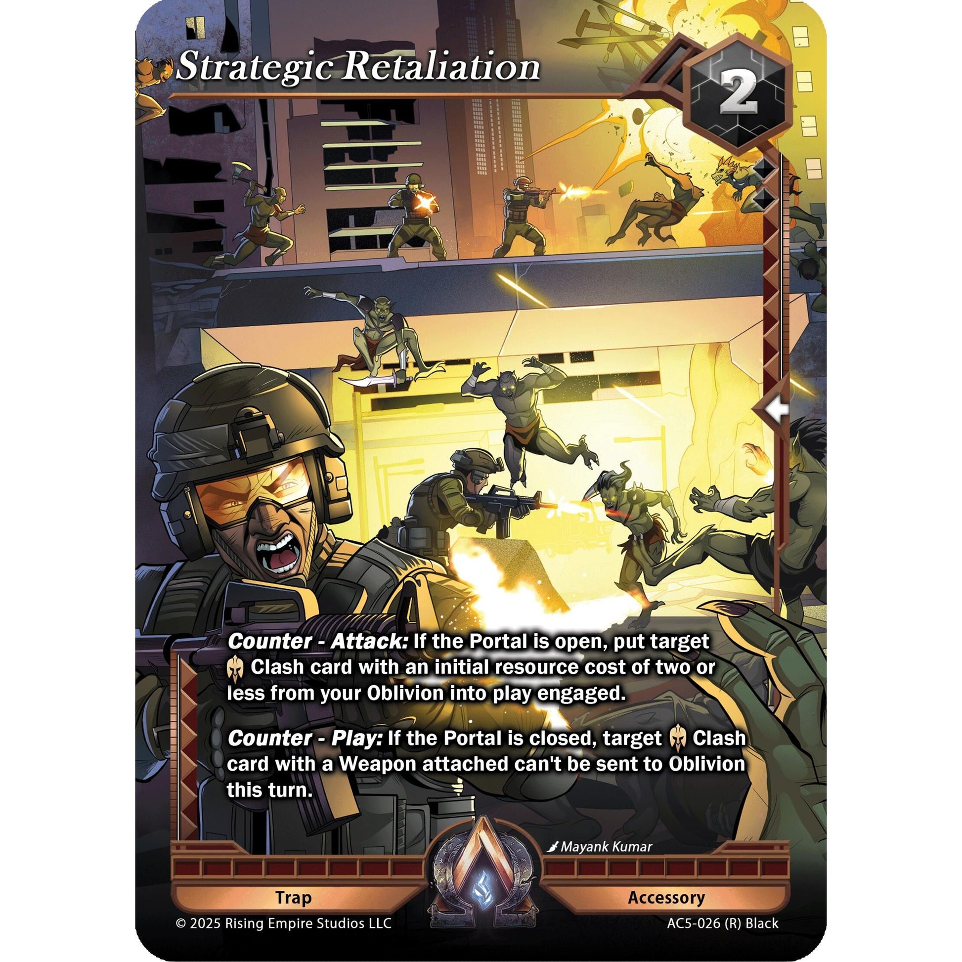 Image for Strategic Retaliation (AC5-026) (AC5) - Alpha Clash