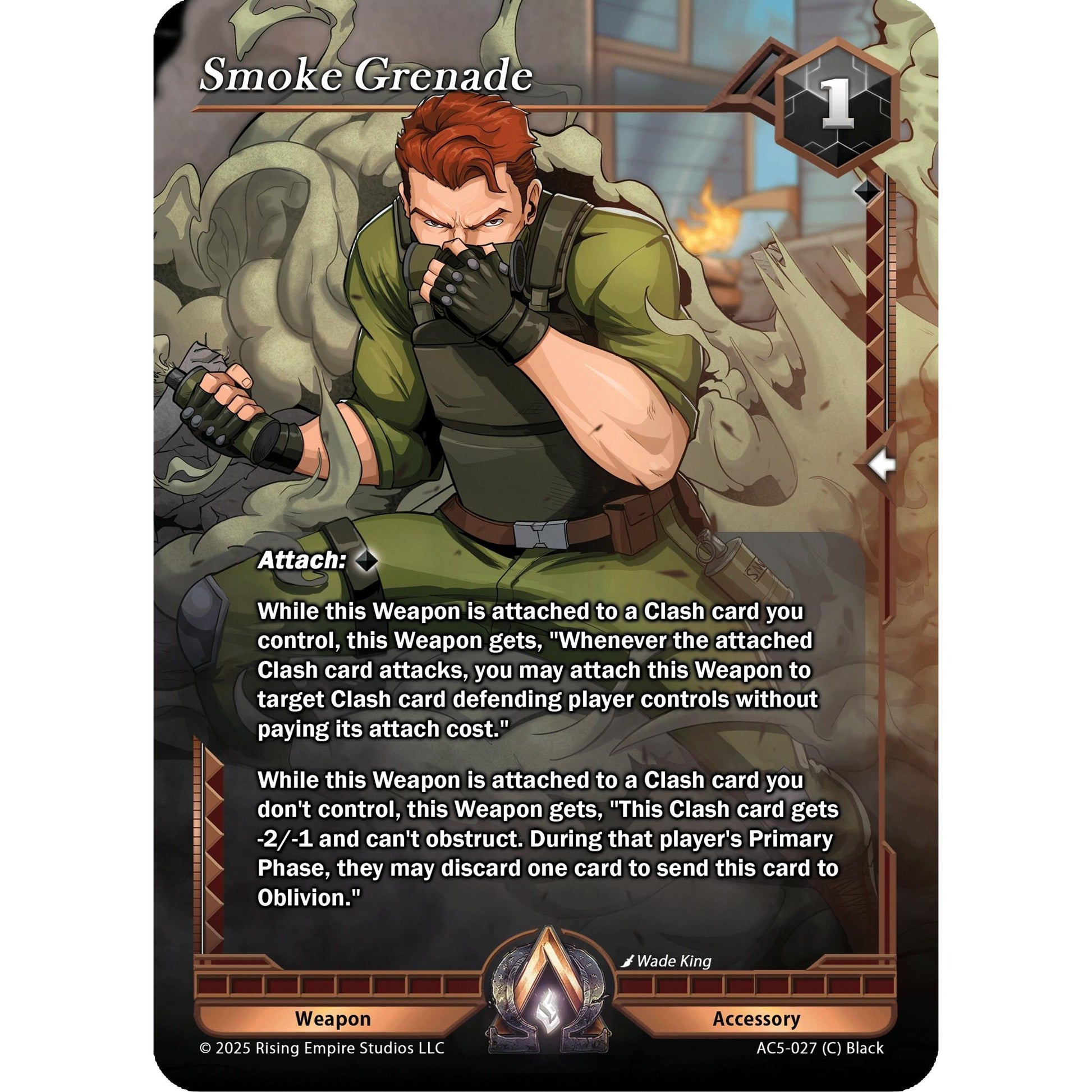 Image for Smoke Grenade (AC5-027) (AC5) - Alpha Clash