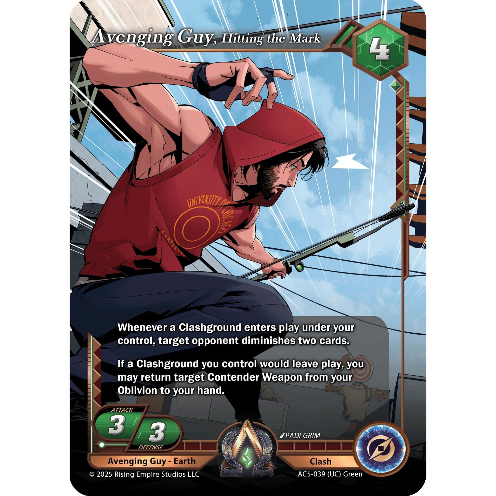 Image for Avenging Guy, Hitting the Mark (AC5-039) (AC5) - Alpha Clash