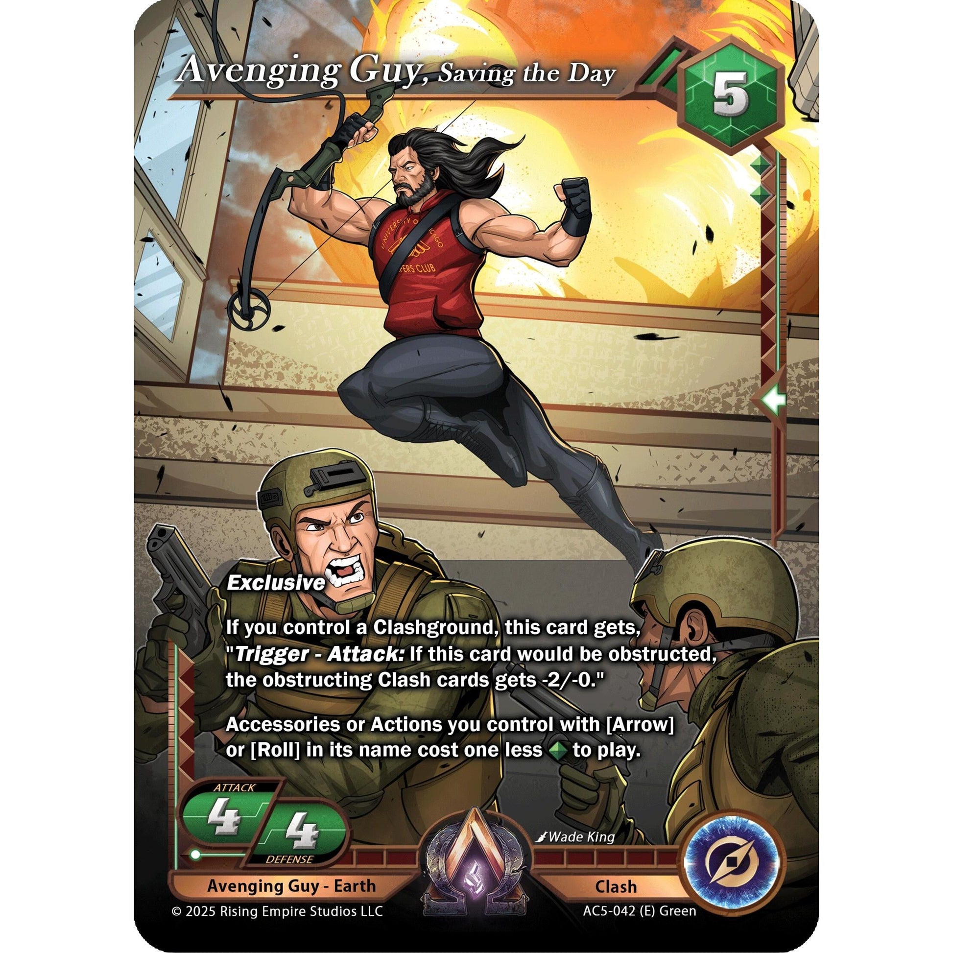 Image for Avenging Guy, Saving the Day (AC5-042) (AC5) - Alpha Clash