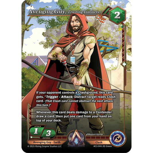 Image for Avenging Guy, Trusting Instincts (AC5-045) (AC5) - Alpha Clash