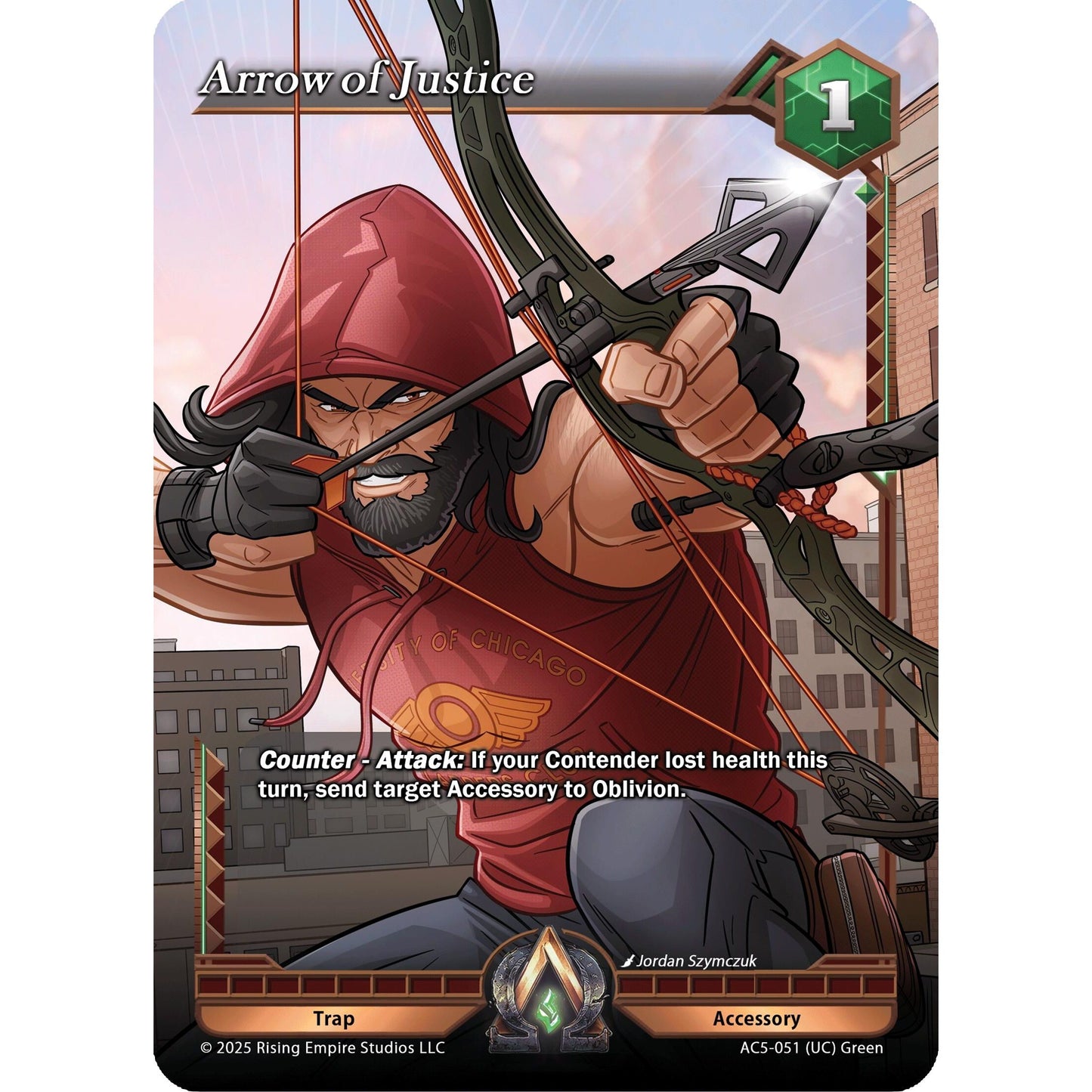 Image for Arrow of Justice (AC5-051) (AC5) - Alpha Clash