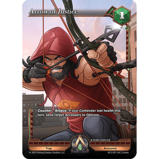 Image for Arrow of Justice (AC5-051) (AC5) - Alpha Clash