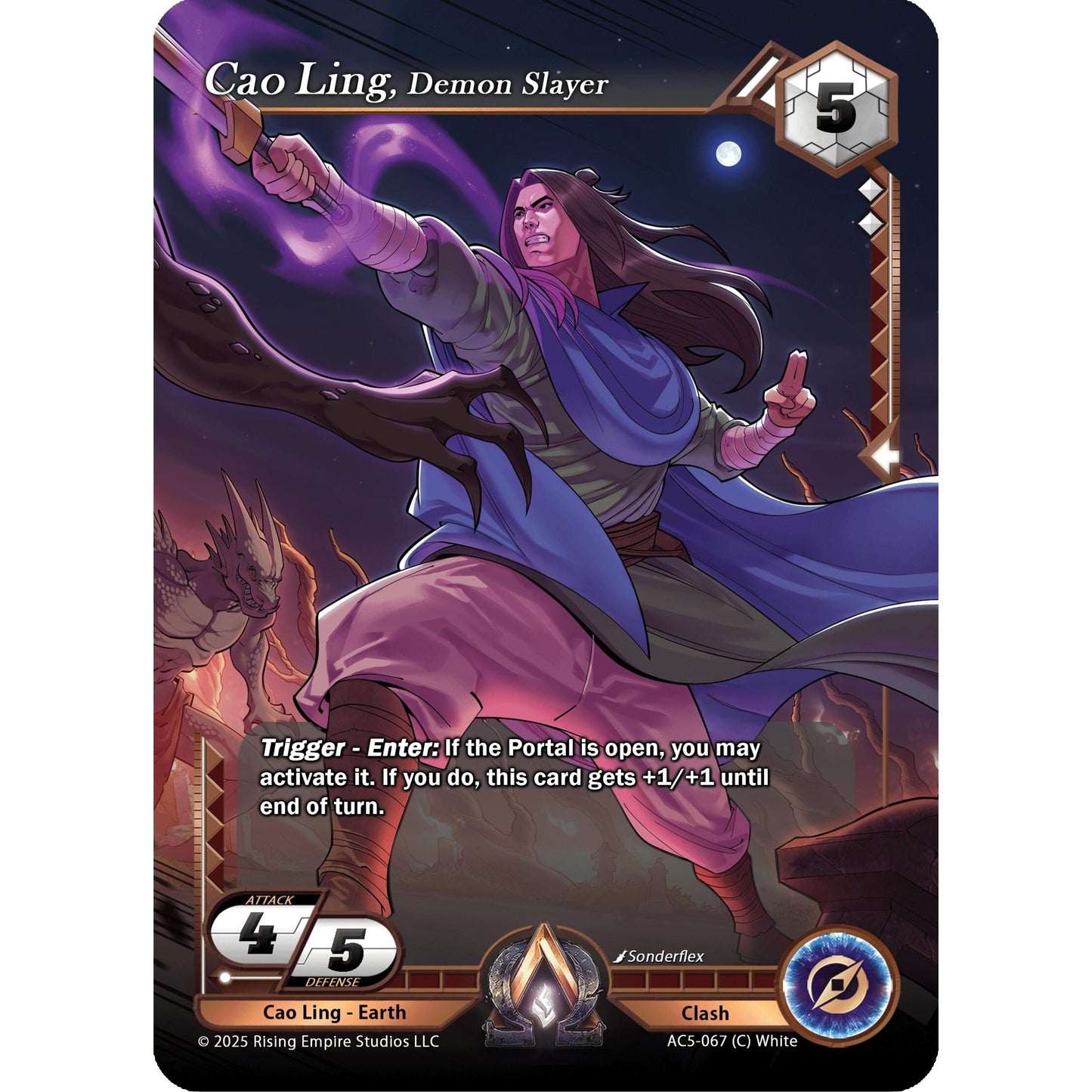 Image for Cao Ling, Demon Slayer (AC5-067) (AC5) - Alpha Clash