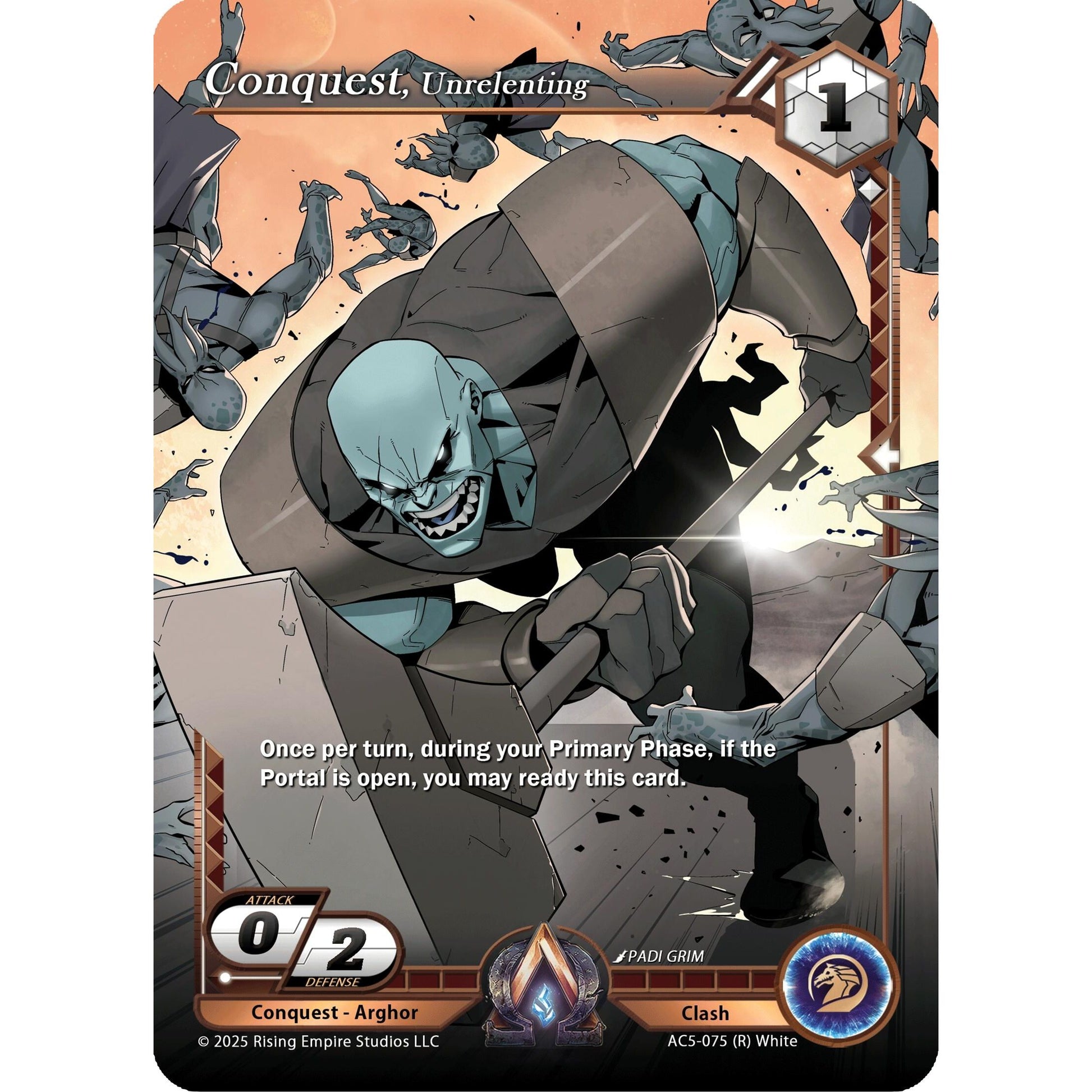 Image for Conquest, Unrelenting (AC5-075) (AC5) - Alpha Clash