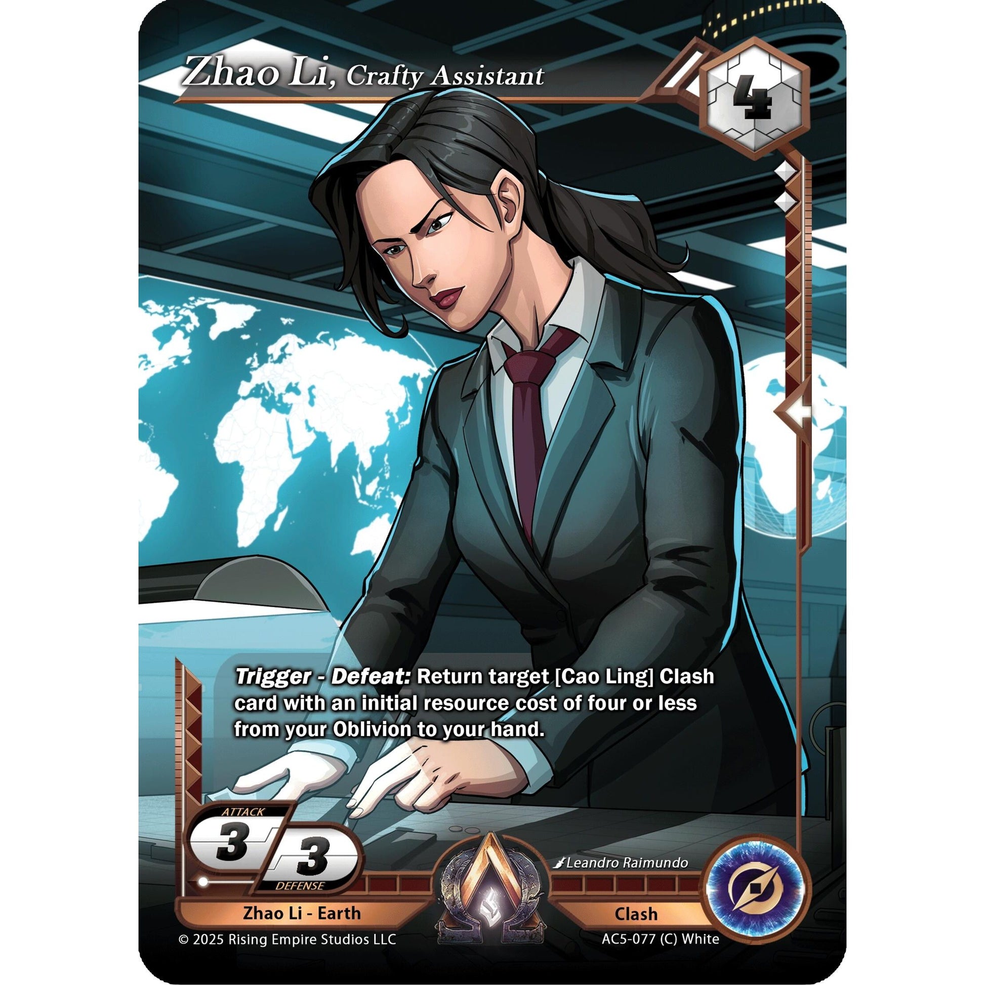 Image for Zhao Li, Crafty Assistant (AC5-077) (AC5) - Alpha Clash
