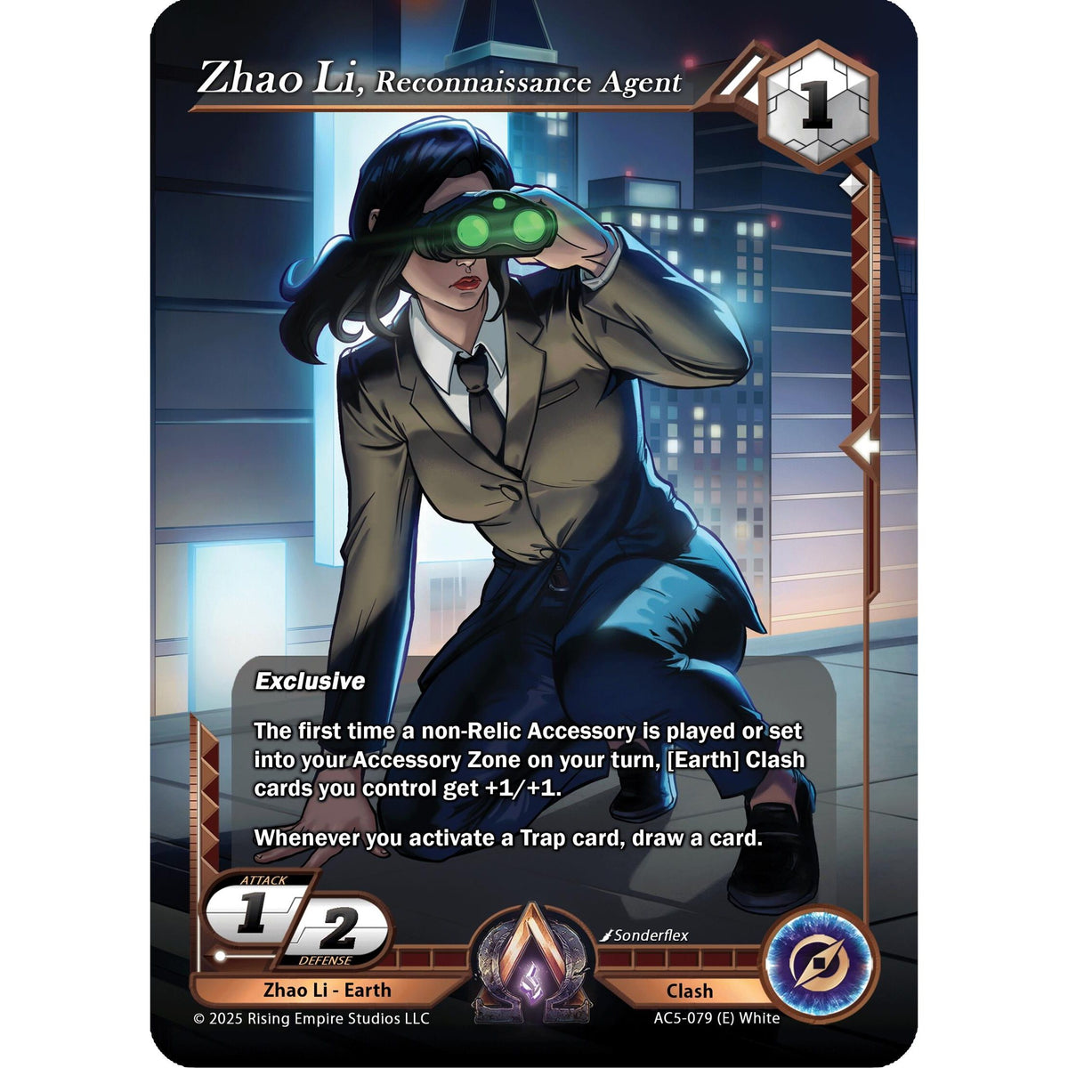 Image for Zhao Li, Reconnaissance Agent (AC5-079) (AC5) - Alpha Clash