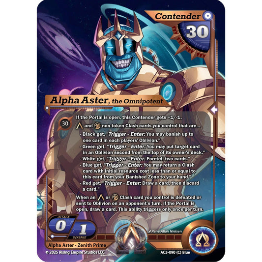 Image for Alpha Aster, the Omnipotent (AC5-090) (AC5) - Alpha Clash