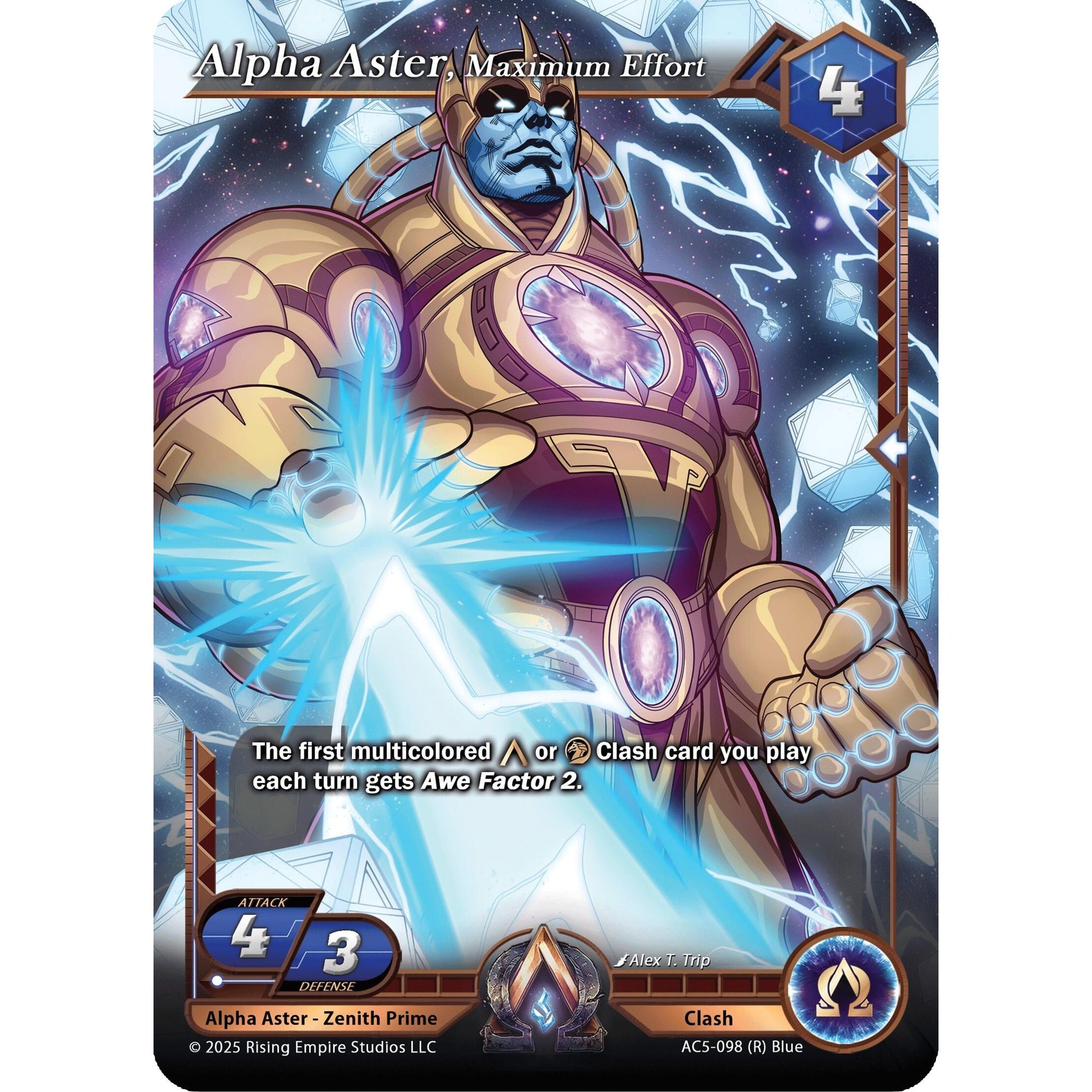 Image for Alpha Aster, Maximum Effort (AC5-098) (AC5) - Alpha Clash